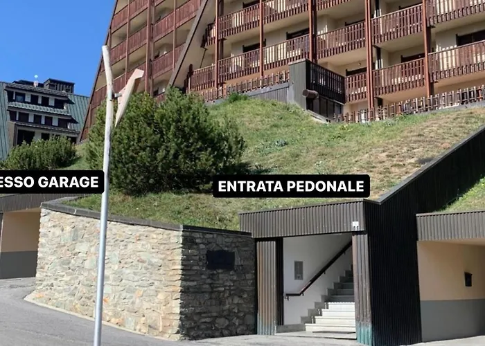 Bilocale Con Terrazzo E Vista Spettacolare Sui Monti Sestriere