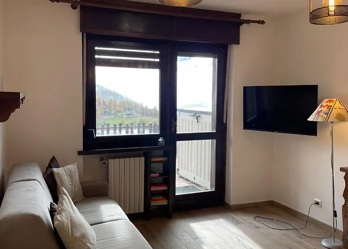 Apartamento Bilocale Con Terrazzo E Vista Spettacolare Sui Monti